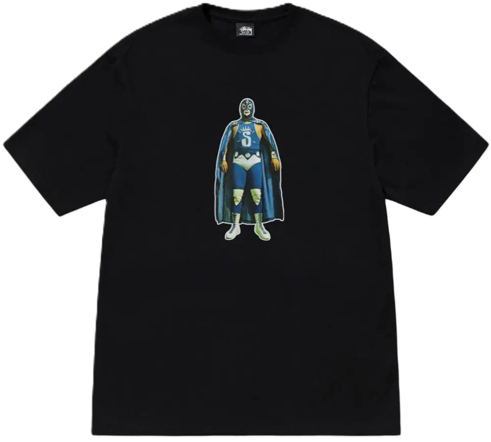Áo Stussy FW23 LUCHA TEE ' Black'