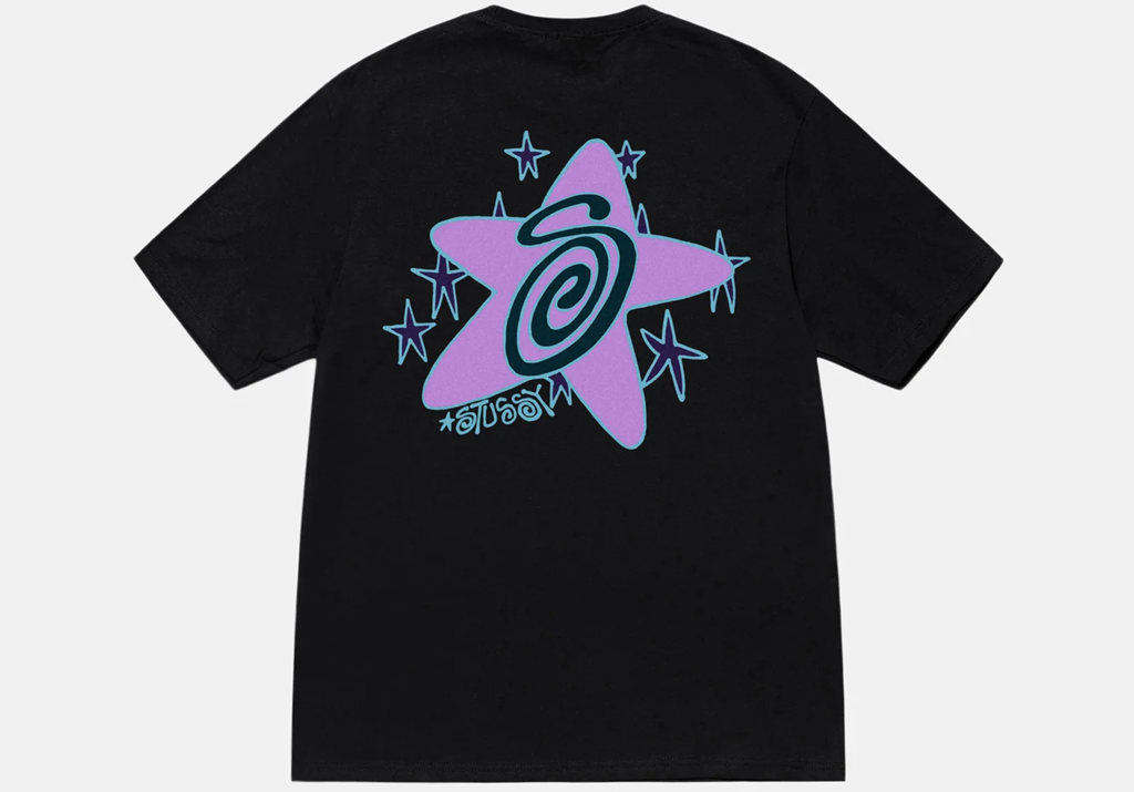 Áo Stussy FW23 GALAXY TEE 'Black' - Ảnh 2