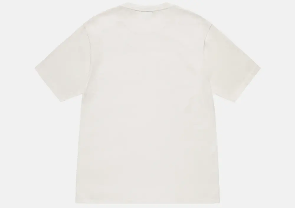 Alternative view of Áo Stussy FW23 SMALL STOCK TEE PIGMENT DYED ' White'
