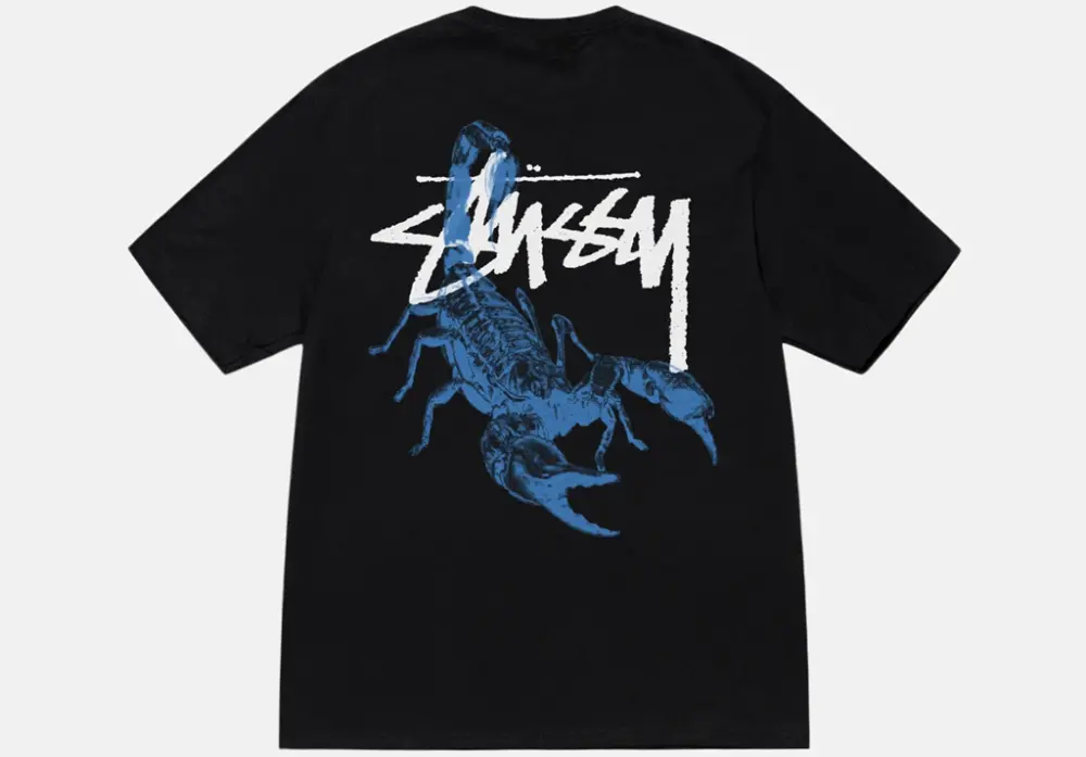 Alternative view of Áo Stussy FW23 SCORPION TEE 'Black'