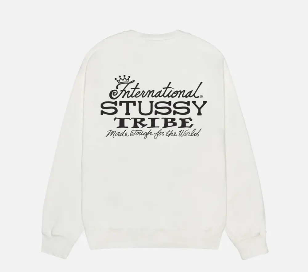 Alternative view of Áo Stussy FW23 IST CREW PIGMENT DYED ' White'