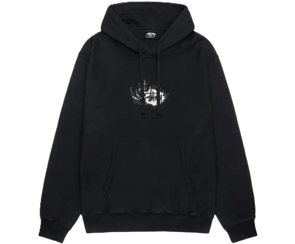 Áo Stussy FW23 MOSAIC DRAGON HOODIE 'Black'