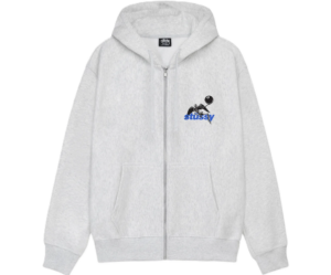 Áo Stussy FW23 APOCALYPSE ZIP HOODIE 'White'
