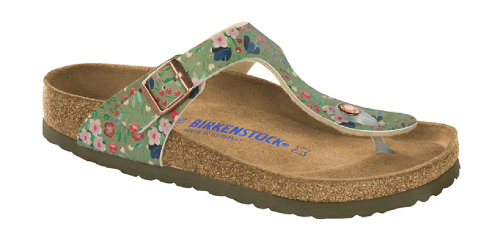 Giày Birkenstock Gizeh African Wax Gold 1005085 - Ảnh 3