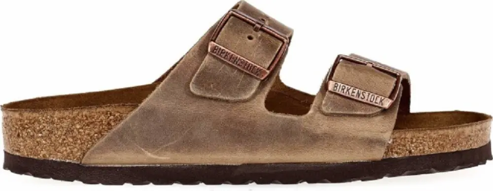 Dép Birkenstock Arizona Oiled Leather 'Tobacco Brown' 0352201