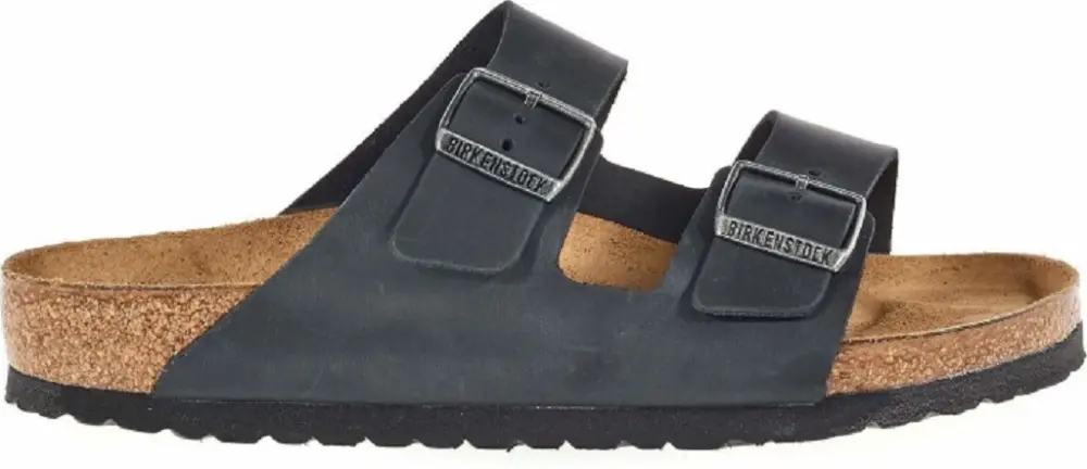 Dép Birkenstock Arizona Black Oiled Leather 0552113