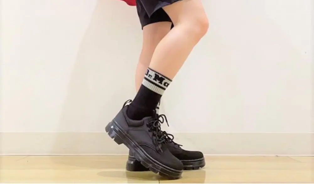Giày Dr.Martens Reeder Mono Utility ‘Black’ 27143001 - Ảnh 4