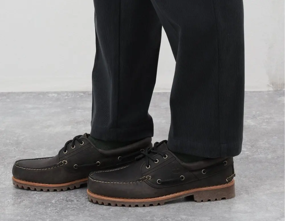 Alternative view of Giày Timberland Authentics 3 Eye Classic Lug Gray A62GH