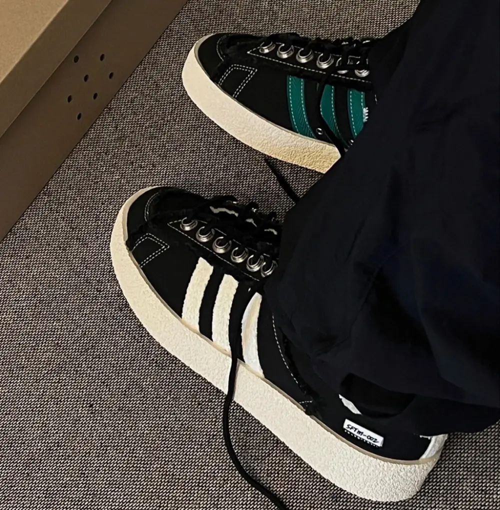 Giày Adidas Campus 80s "Core Black" ID4791 - Ảnh 4