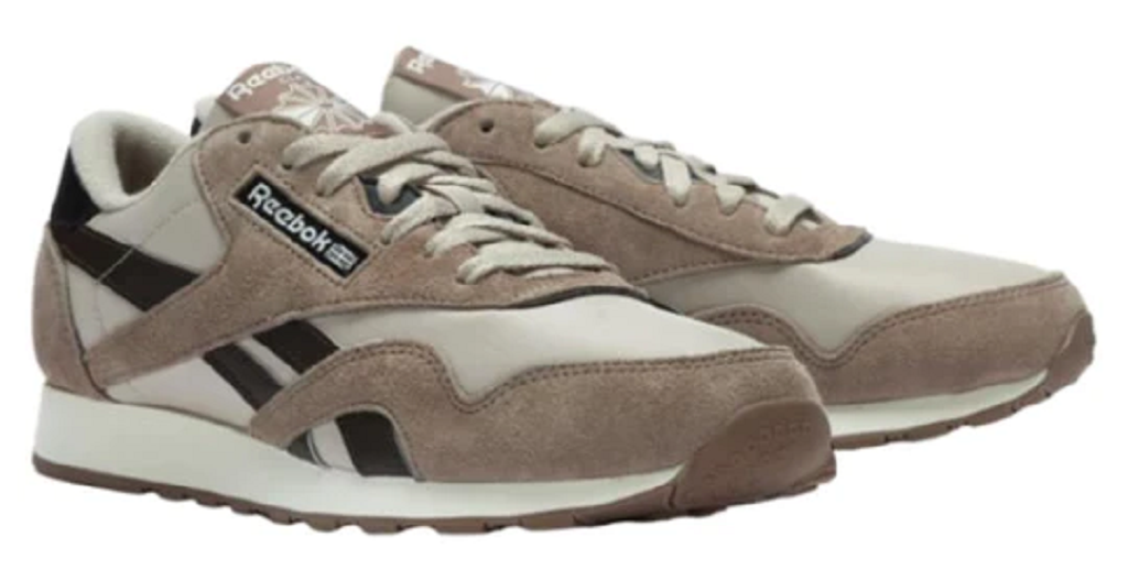 Giày Reebok Baskets Classic Nylon Modern Beige Dark 100069795 - Ảnh 4