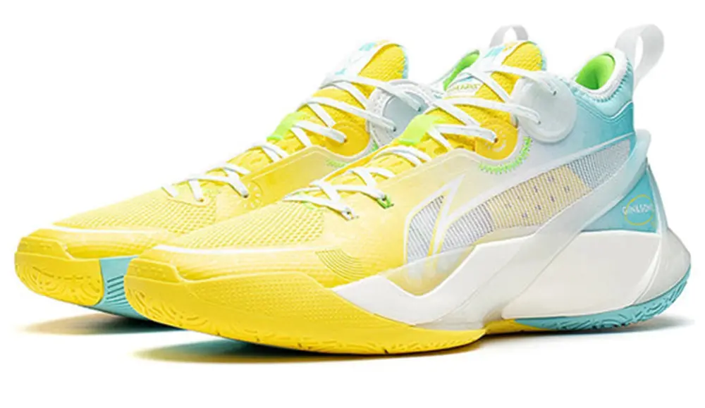Alternative view of Giày Li-Ning Sonic 10 'Yellow Pure Blue' ABAS069-8