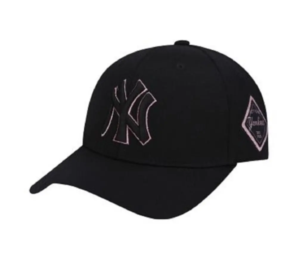 Mũ MLB Diamond Curve NY Yankees Brown 32CP85011-50Q - Ảnh 3