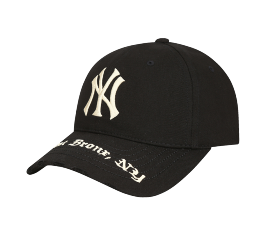 Mũ MLB Cap New York Brown Black 32CPKP941-50L - Ảnh 3