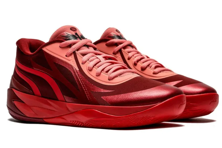 Giày Puma LaMelo Ball MB.02 Lo ‘Team Intense Red’ 377766-04 - Ảnh 5