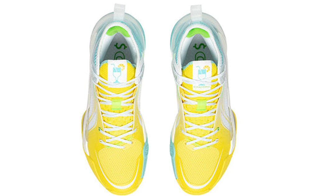 Giày Li-Ning Sonic 10 'Yellow Pure Blue' ABAS069-8 - Ảnh 3