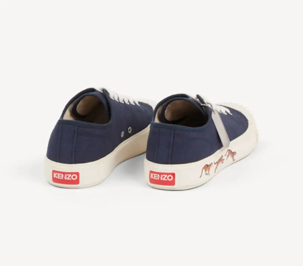 Giày Kenzo Kenzoschool ‘Midnight Blue’ FC62SN010F50 - Ảnh 3