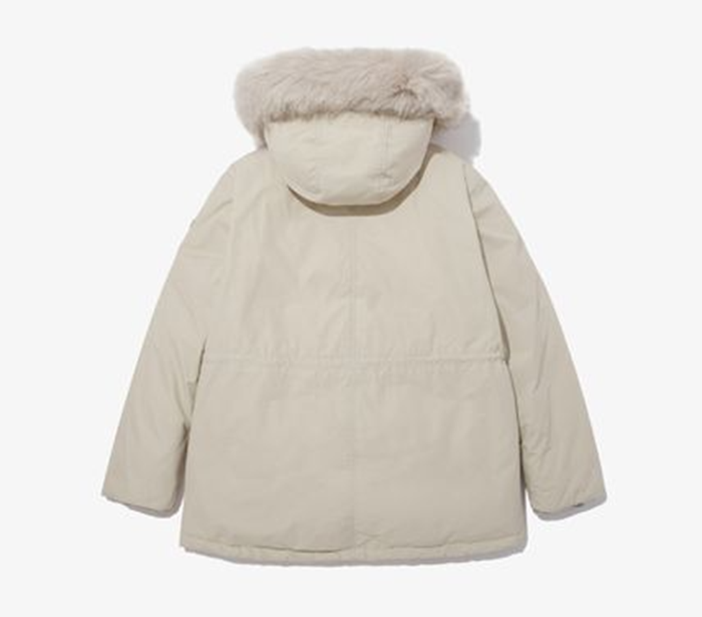 Áo THE NORTH FACE Nylon Plain Logo Jackets 'LIGHT BEIGE' NJ1DN87B - Ảnh 2