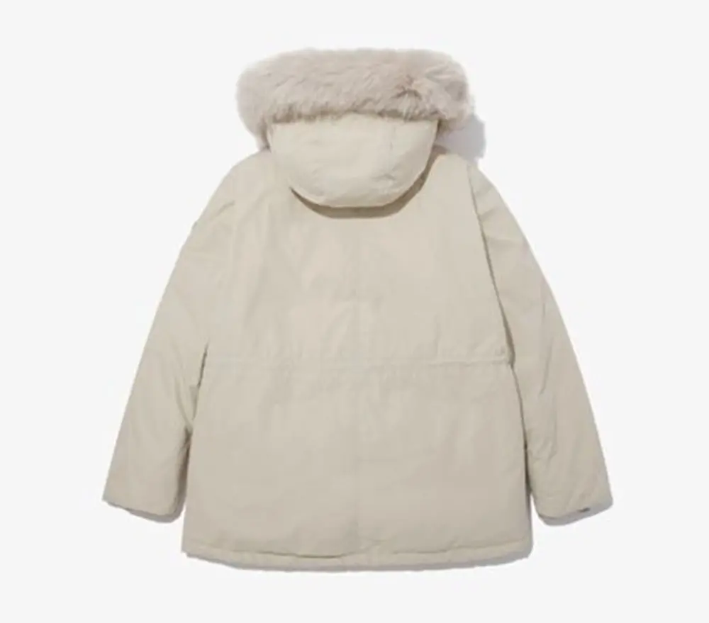 Alternative view of Áo THE NORTH FACE Nylon Plain Logo Jackets 'LIGHT BEIGE' NJ1DN87B