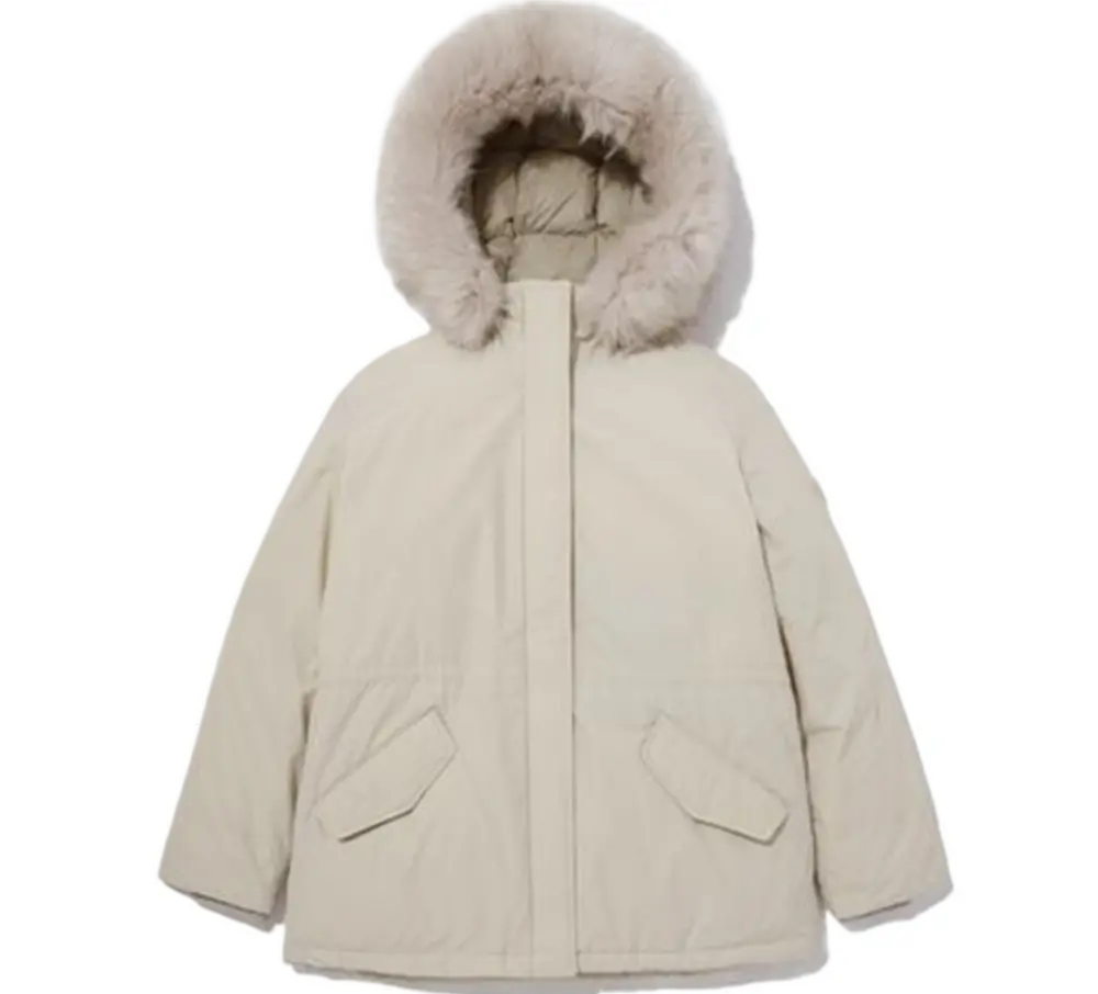 Áo THE NORTH FACE Nylon Plain Logo Jackets 'LIGHT BEIGE' NJ1DN87B