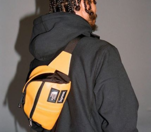 Alternative view of Túi Supreme The North Face Leather Roo II Lumbar Pack Yellow SP-TNFLRIILPYW