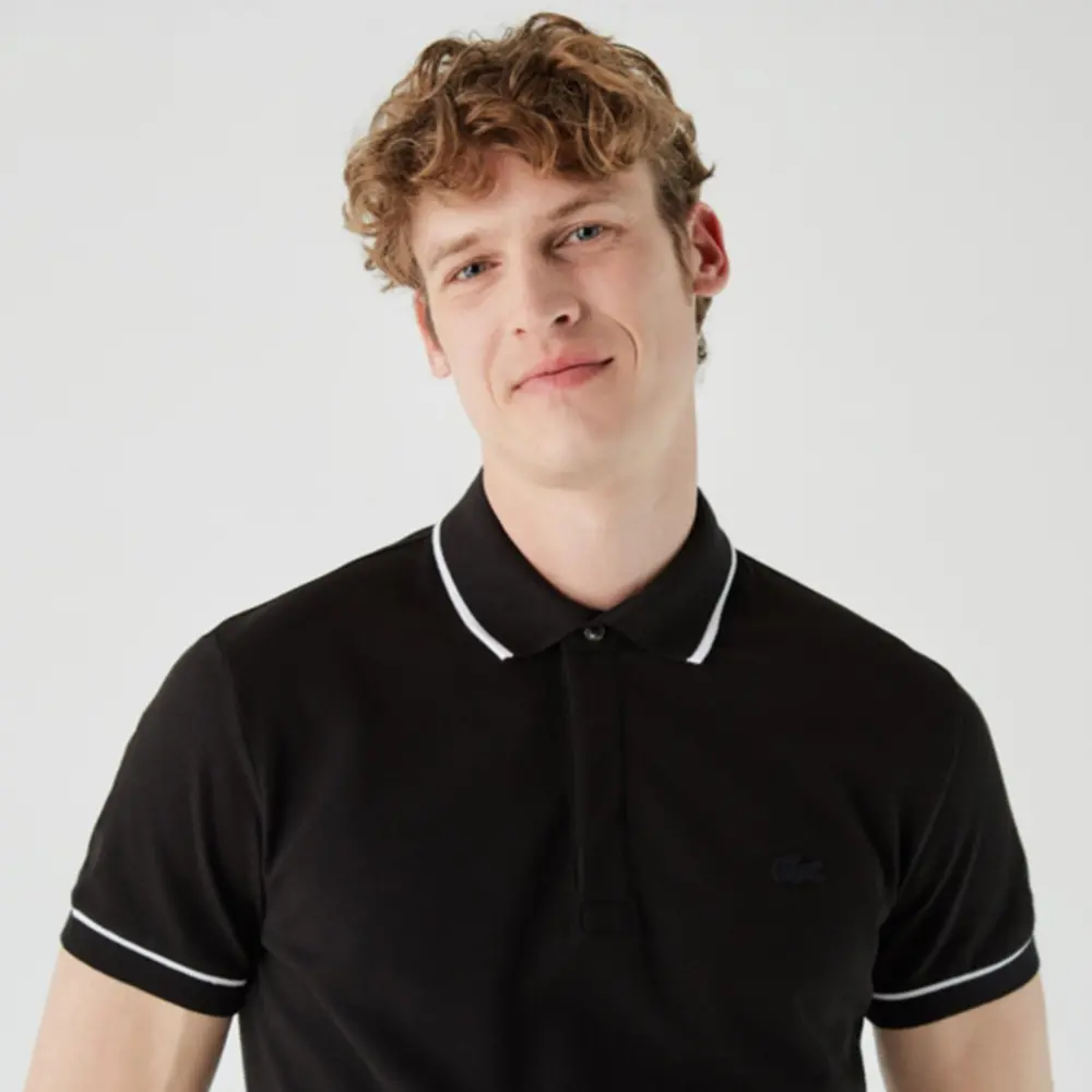 Alternative view of Áo Lacoste Polo Regular Fit ‘Black’ PH4275-11-031