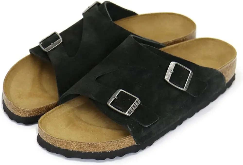 Dép Birkenstock Arizona Soft Footbed Brown AMLF Sandals 0552341 - Ảnh 4