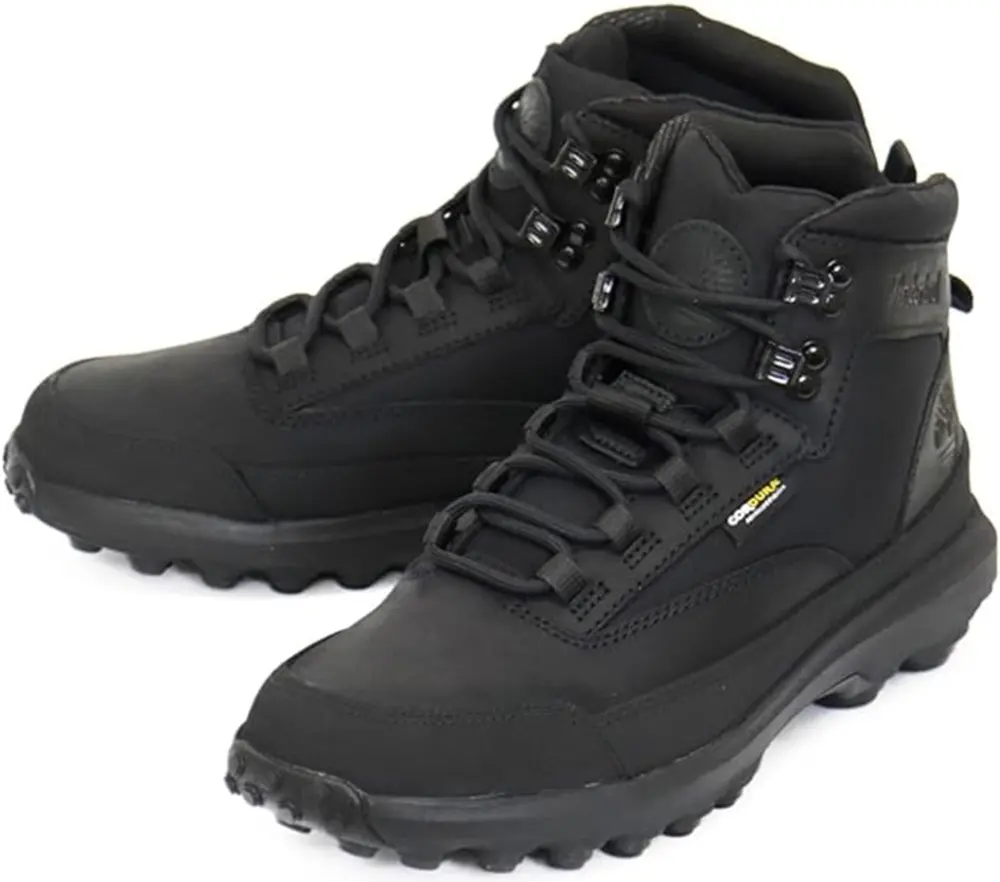 Giày Timberland Mid-top Outdoor 'Black' A5X75 - Ảnh 3