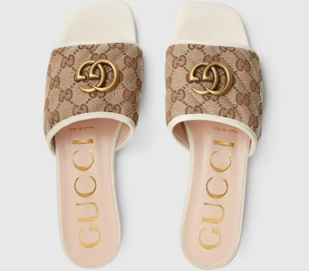 Alternative view of Dép Gucci Women’s Slide Sandal with Double G 619893-2HK80-9795