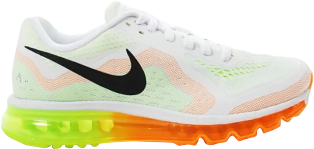 Giày Nike Air Max 2014 'White Atomic Mango Volt' 621077-101