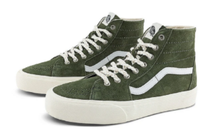 Alternative view of Giày Vans Skate Sk8-Hi 'Green White' VN0009Q0KFR
