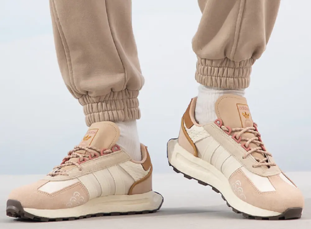 Giày Adidas Clover 2024 Spring New Retro E5 Casual Cushioning IF4324 - Ảnh 4