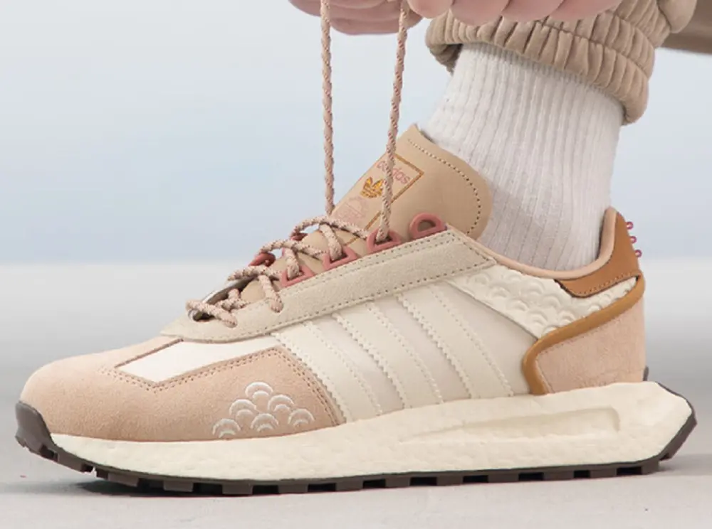 Giày Adidas Clover 2024 Spring New Retro E5 Casual Cushioning IF4324 - Ảnh 6