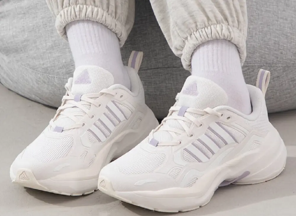Alternative view of Giày Adidas 2024 Spring Training Breathable Casual Light Cushioning Wear-Resistant White ID6236