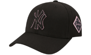 Mũ MLB Diamond Curve NY Yankees Pink 32CP85931-50L