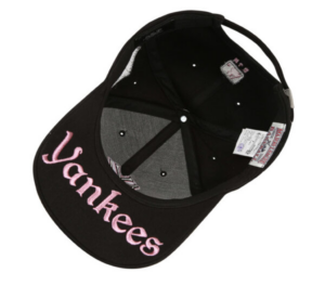 Alternative view of Mũ MLB Diamond Curve NY Yankees Pink 32CP85931-50L