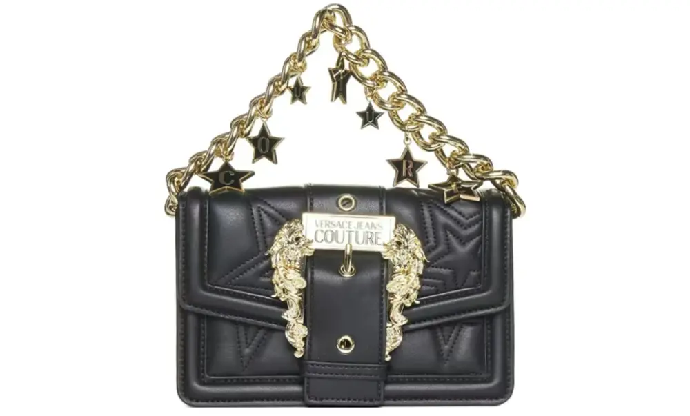 Túi Versace Jeans Couture Faux 'Black' 75VA4BFCZS806899 - Ảnh 4