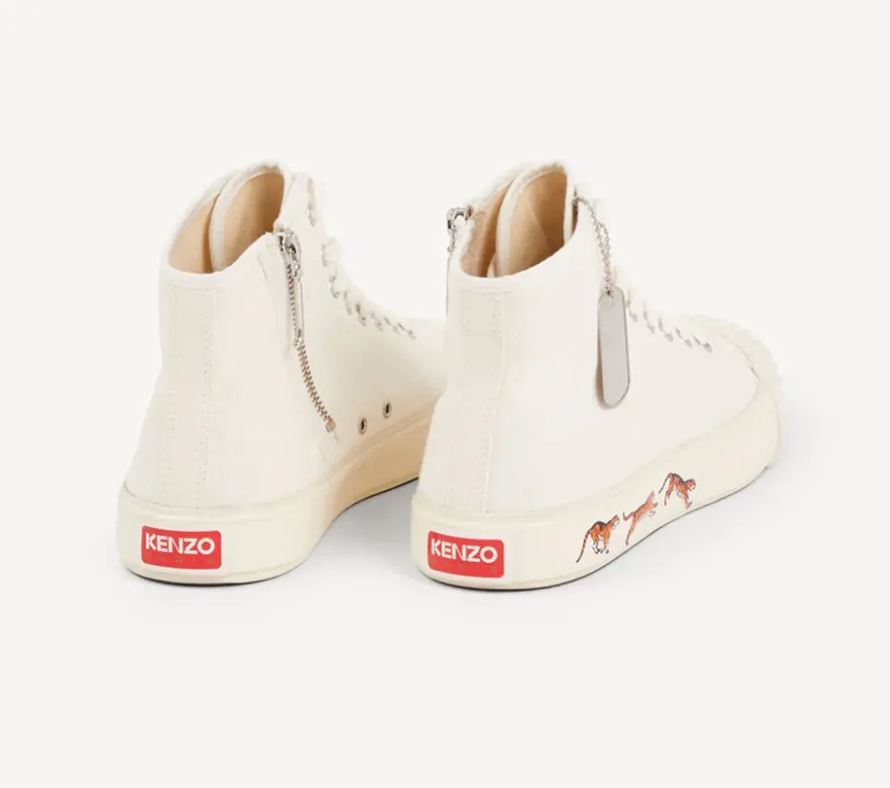 Alternative view of Giày Kenzo Kenzoschool High-top ‘Off White’ FC65SN020F50