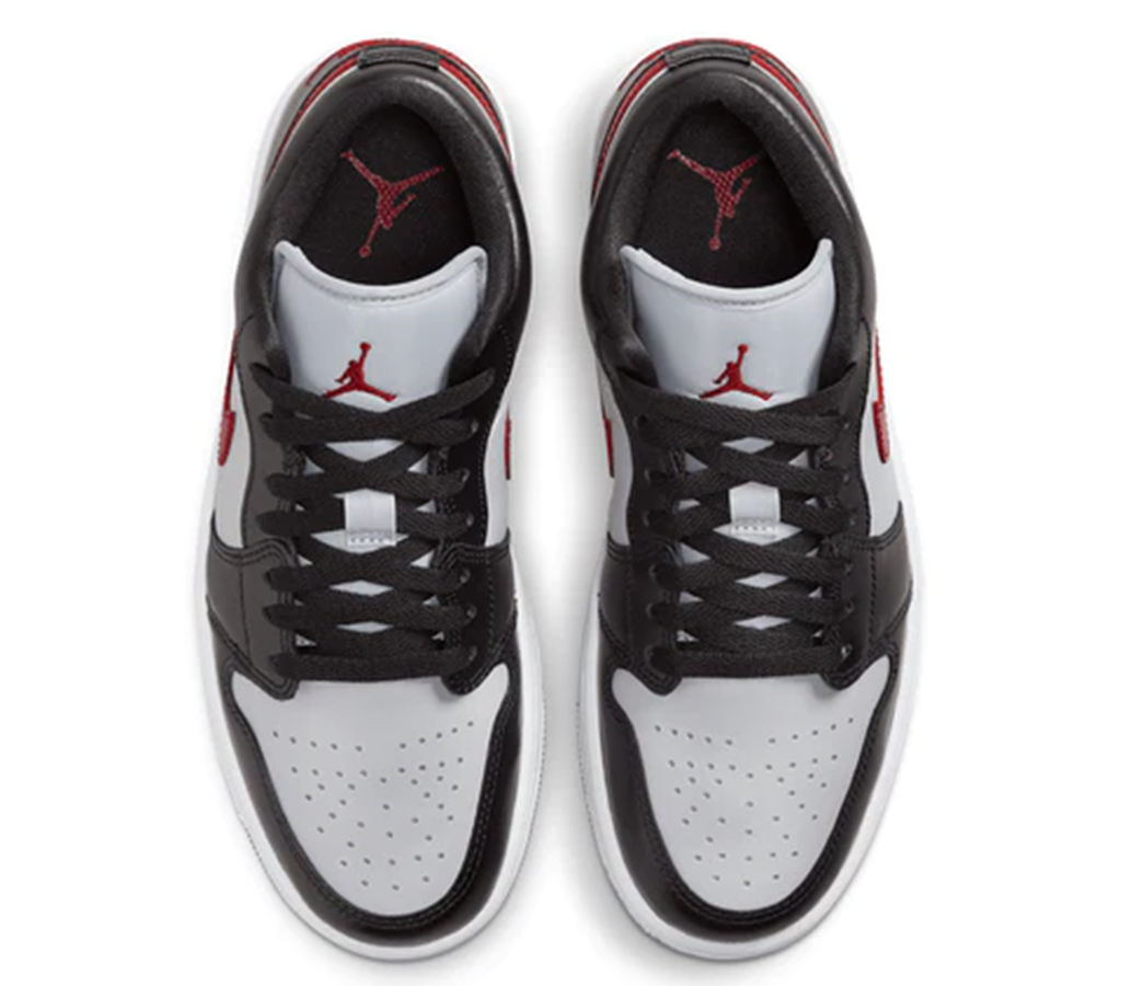 Giày Nike Jordan 1 Low 'Wolf Grey Gym Red' DC0774-062 - Ảnh 2