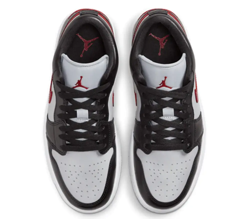 Alternative view of Giày Nike Jordan 1 Low 'Wolf Grey Gym Red' DC0774-062