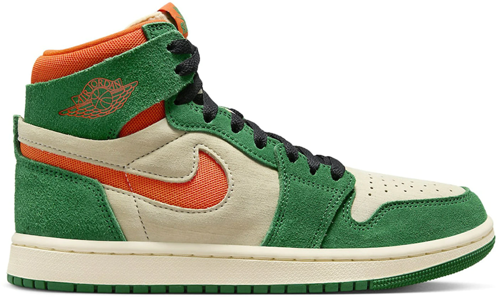 Giày Nike Air Jordan 1 ‘Green Orange’ DV1305-308