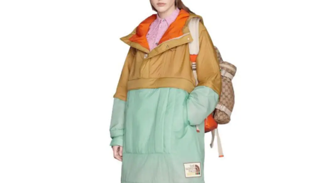 Alternative view of Áo Gucci x The North Face Anorak Jacket ‘Beige’ 663731-XAADB-3407