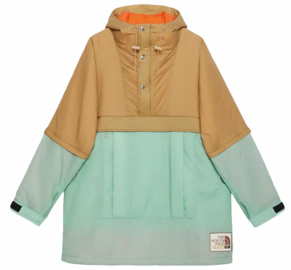 Áo Gucci x The North Face Anorak Jacket ‘Beige’ 663731-XAADB-3407