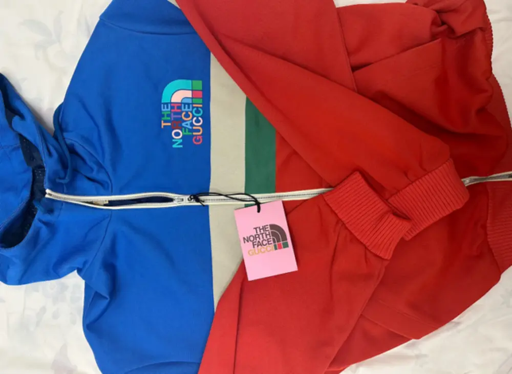 Alternative view of Áo Gucci x The North Face Hooded Jacket ‘Multi’ 675542-XJDWR-4107