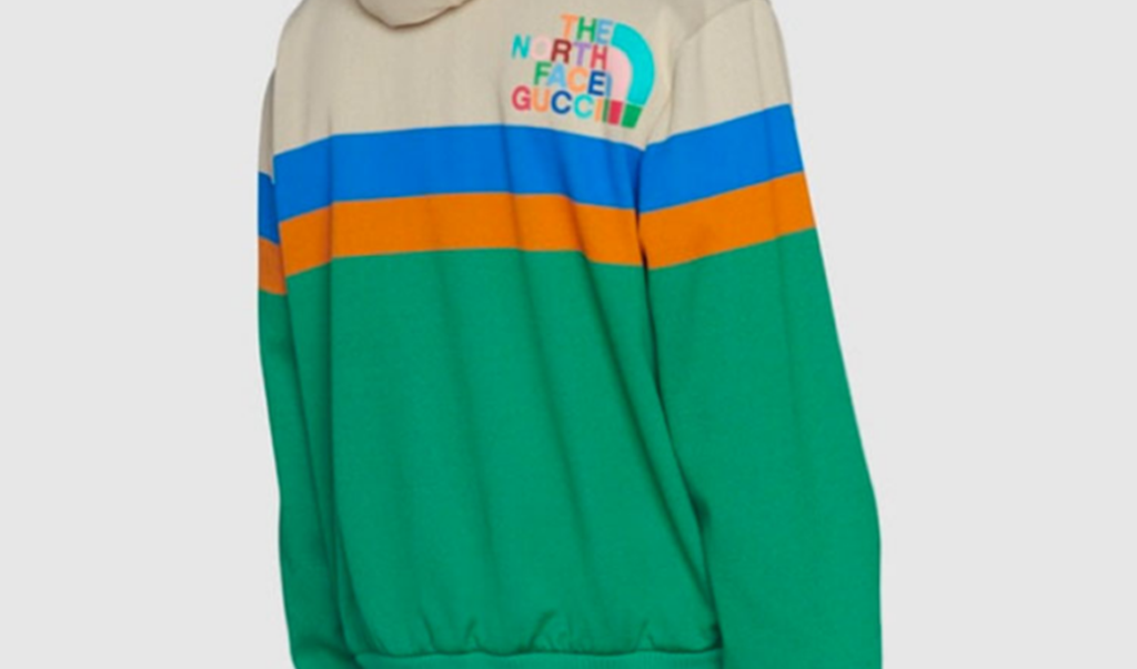 Áo Gucci x The North Face Hooded Jacket ‘Green’ 675542-XJDWR-9172 - Ảnh 5