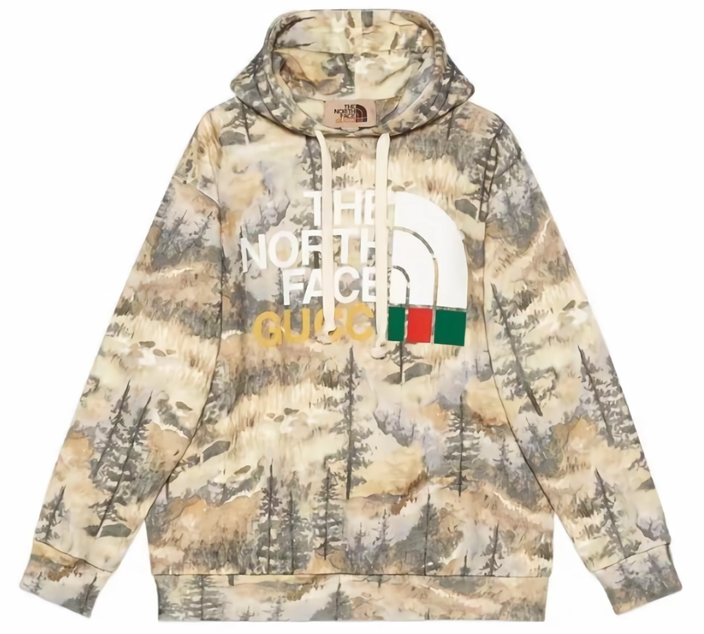 Áo Gucci x The North Face Hoodie ‘Forest’ 672474-XJDS9-3229