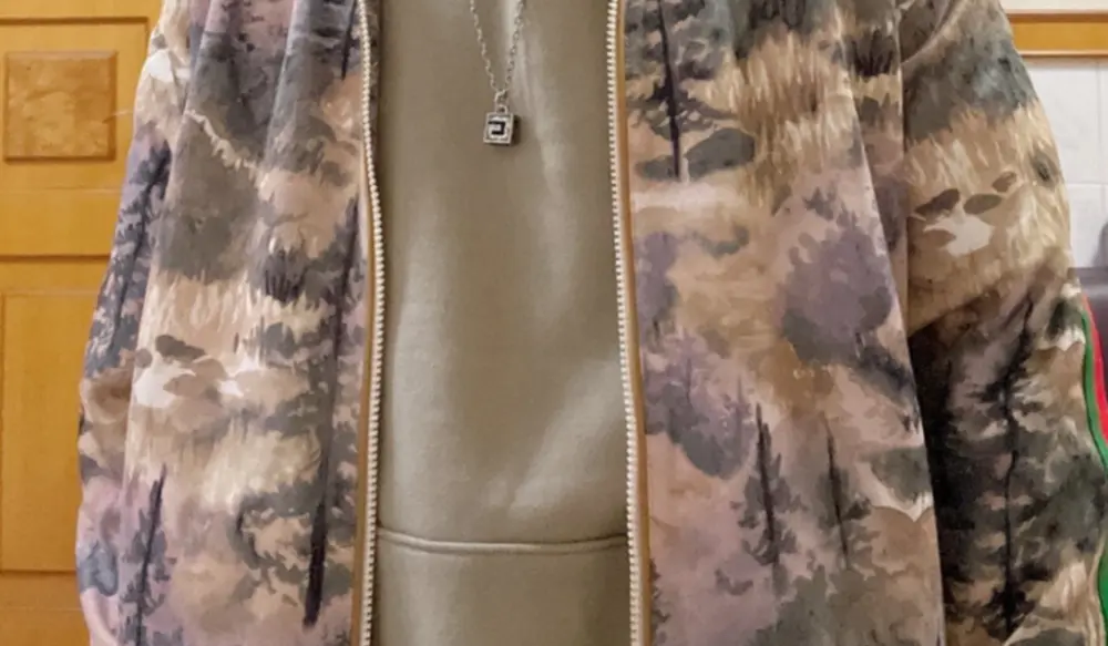 Alternative view of Áo Gucci x The North Face Jacket ‘Forest’ 671444-XJDQ8-3229