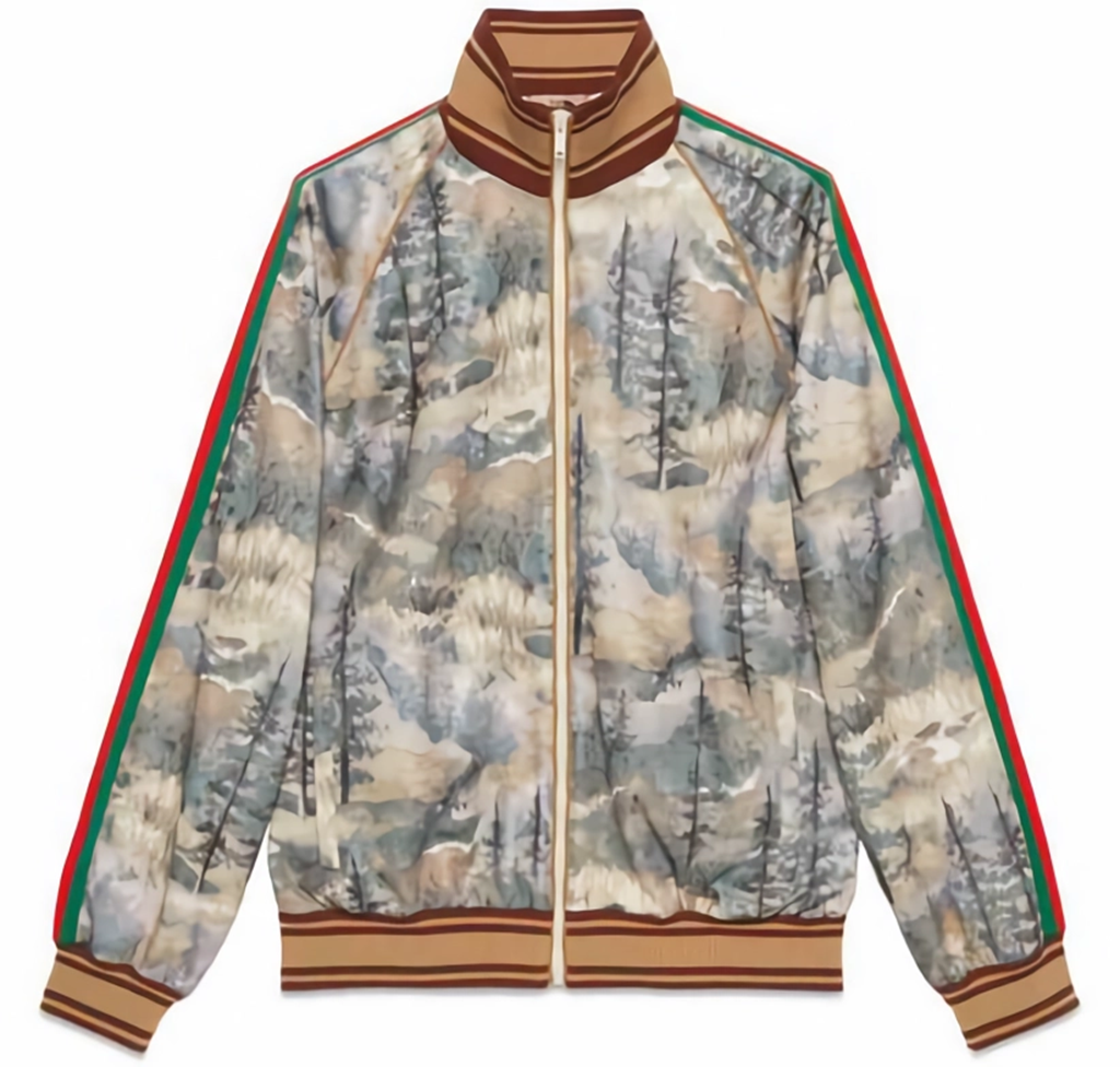 Áo Gucci x The North Face Jacket ‘Forest’ 671444-XJDQ8-3229