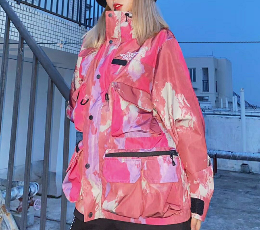 Áo Supreme x The North Face Cargo Jacket ‘Pink’ SUP-SS20-648 - Ảnh 3