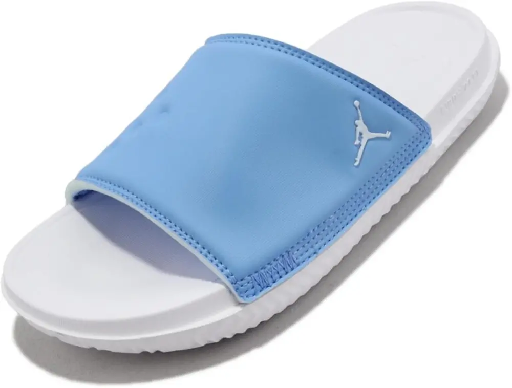 Alternative view of Dép Nike Jordan Play Slide GS ‘White Blue’ DN3596-401