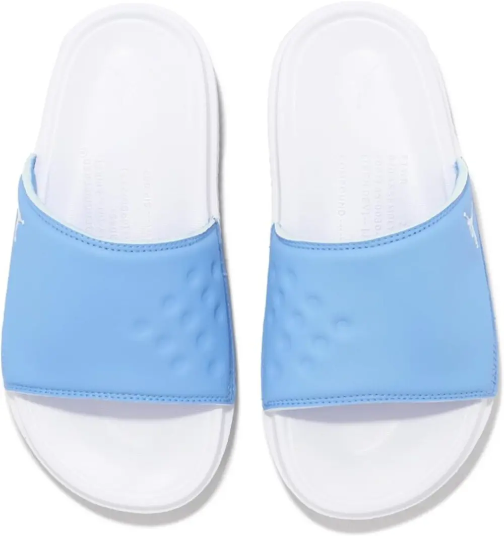 Dép Nike Jordan Play Slide GS ‘White Blue’ DN3596-401 - Ảnh 4